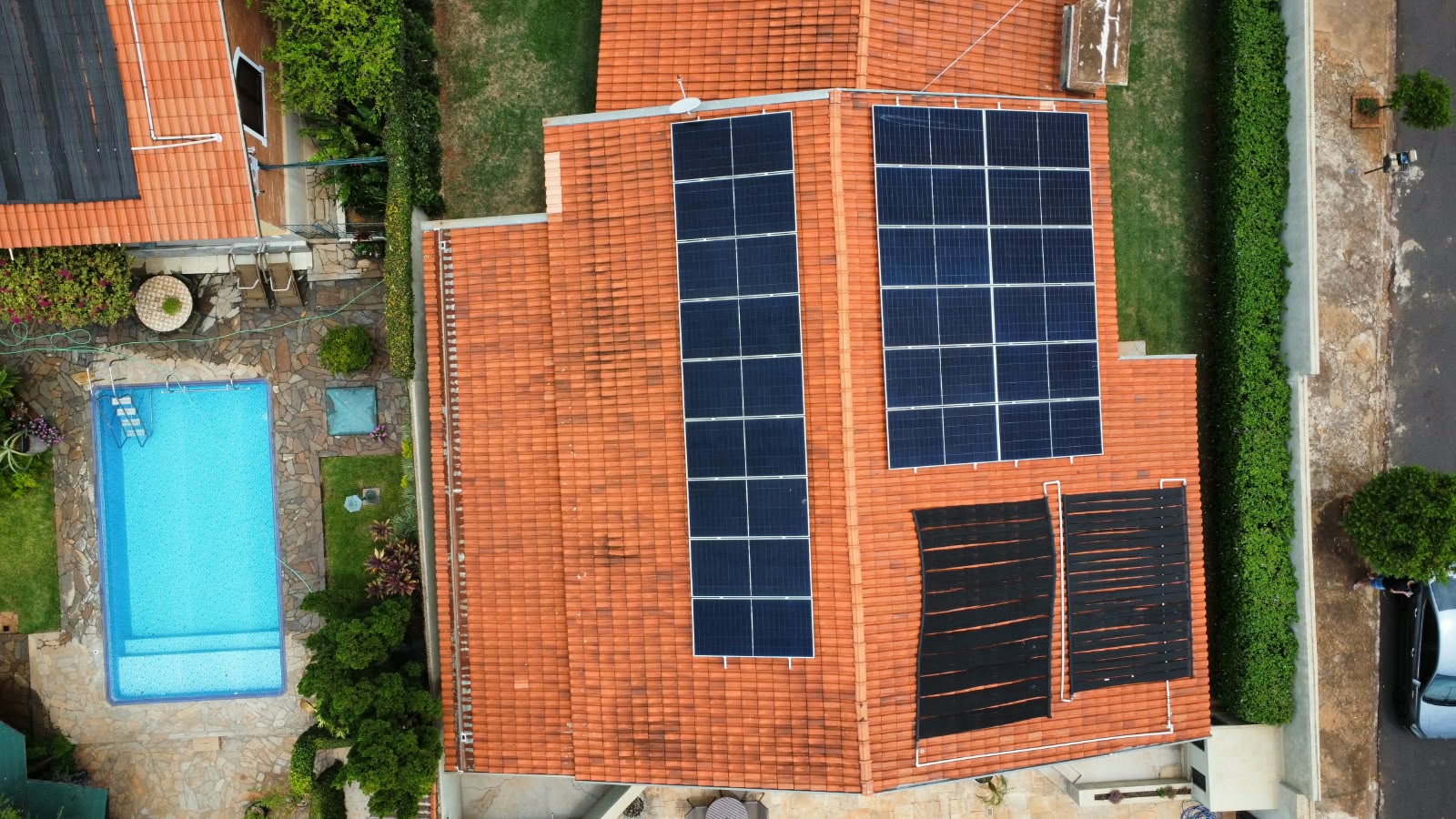 Projeto residencial de energia solar TechPlace em Colina
